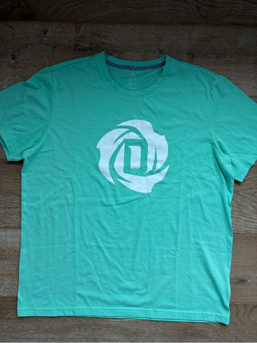 adidas Mint Green Derrick Rose Short Sleeve Tee